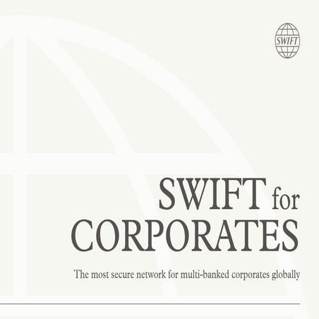 SWIFT for Corporates Brochure