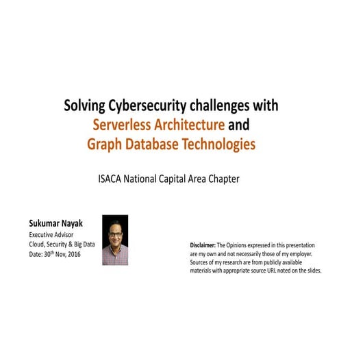Cybersecurity-Serverless-Graph DB | PPT