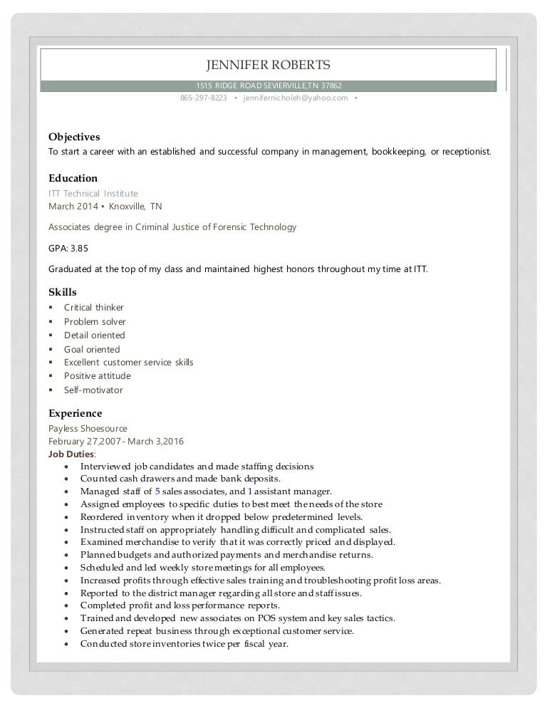 Jennifer Resume Updated