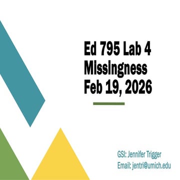 Handling Missing Data in Research: Imputation Techniques and Best ...