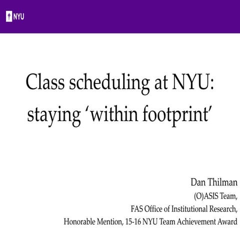 Class scheduling at NYU_staying within footprint_DT62