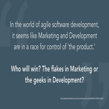 Pragmatic Marketing: Building and Marketing Products People Love