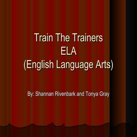 AAPTEL ARTIFACT Train The Trainers 2