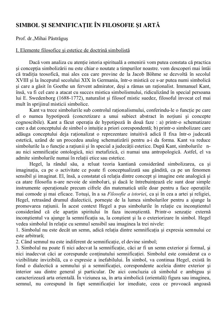 rolul viziunii și semnificația