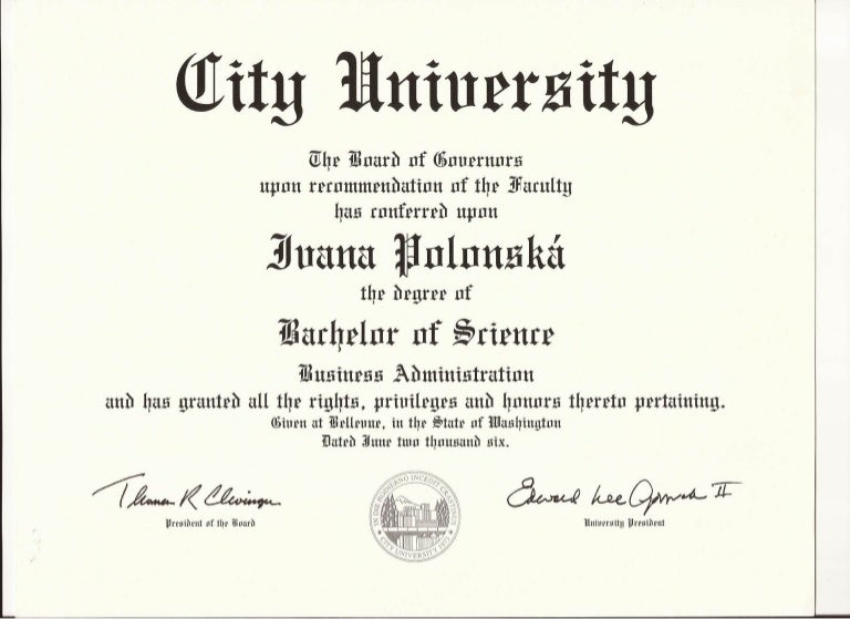 Bachelor Diploma