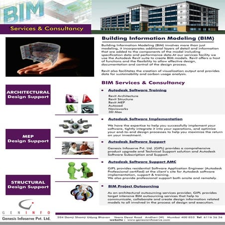MEP BIM services - Building Information Modeling | PDF
