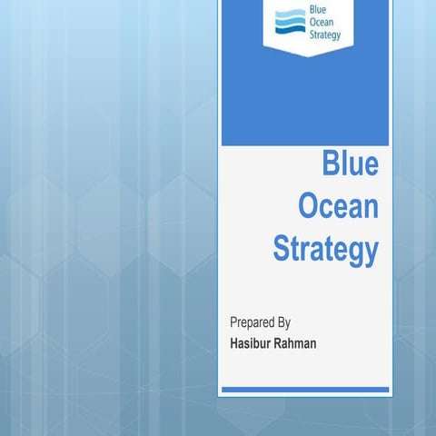 Blue Ocean Strategy