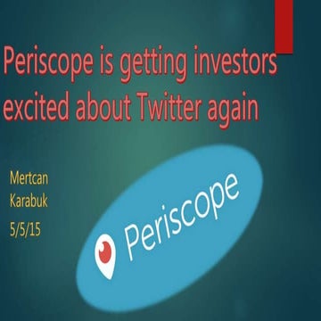 Mertcan Karabuk -  Article Presentation