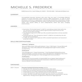 Michelle Frederick 2015