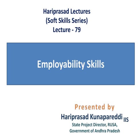 Employability Skills