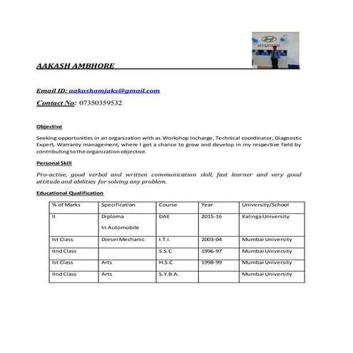 Gaurav Sharma Resume | DOC