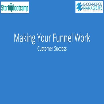 Customer Success for Startups in SaaS and E-commerce