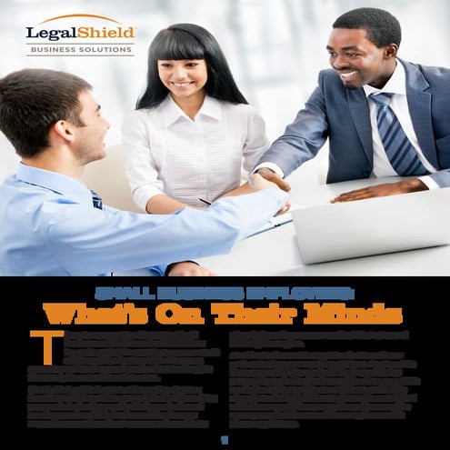 Small Business - What's on Their Minds