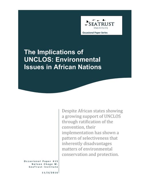 Nelson Chege presentations