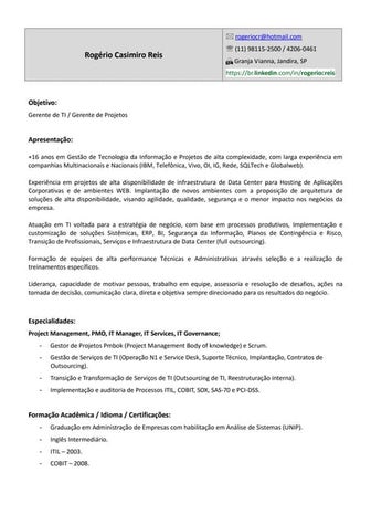 CV Rogério Casimiro Reis 2015