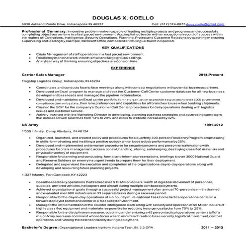 Douglas Coello Resume - 2014