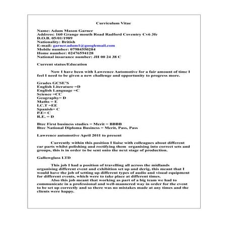 Curriculum Vitae newest adams 15-04-2014