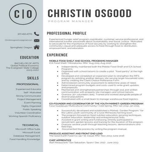 RESUME-PROGRAM ASSISTANT | PDF