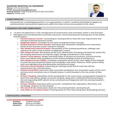 update cv | PDF