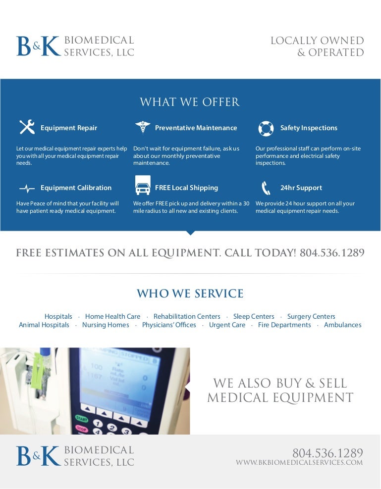 Home Care Medical Equipment Repair