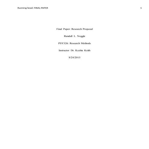 A research proposal on “the causes of drug addiction among street ...