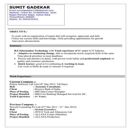 sumit.gadekar_Resume