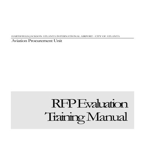 Evaluation Training Guide | PDF