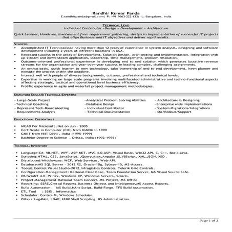 Sample SDET Profiles from Product Companies | PDF