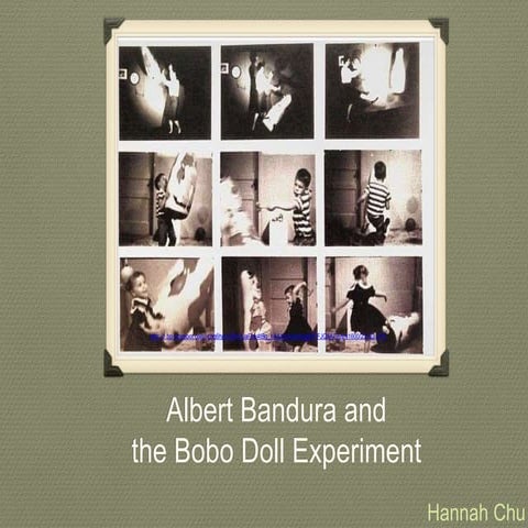 Bandura and the Bobo Doll