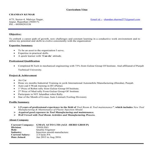 CHANDAN CV. - | DOC
