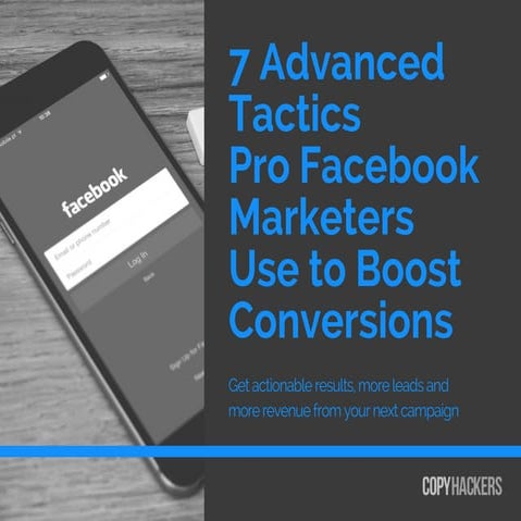 7 Advanced Facebook Marketing Tactics