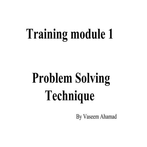 Training Module