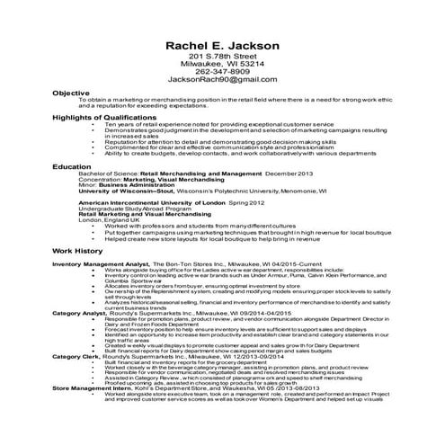 RachelJacksonResume2015