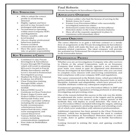 CPO - Operational - CV | PDF