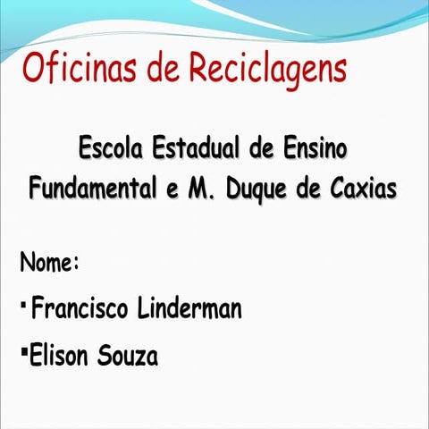 7º a francisco e elison