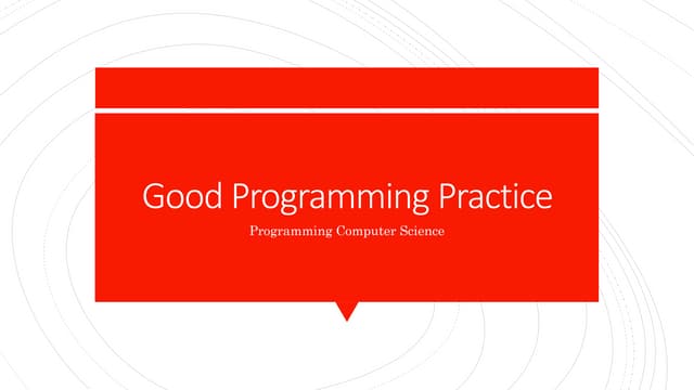 7a Good Programming Practice.pptx