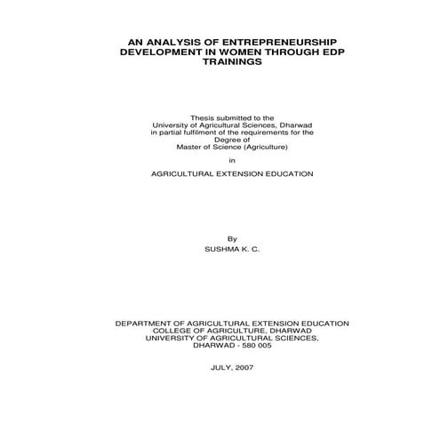 Strategies of women entrepreneurs in economic development | PDF