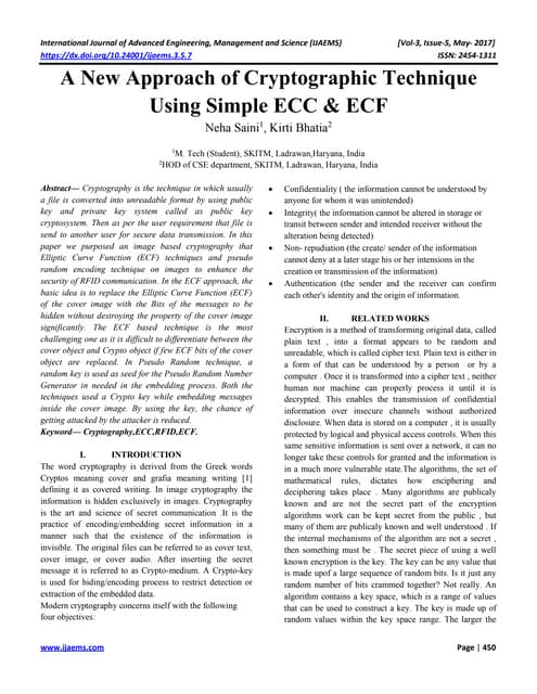 Image Encryption Using Advanced Hill Cipher Algorithm | PDF