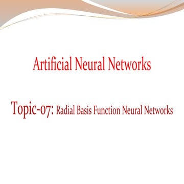 Radial Basis Function | PDF