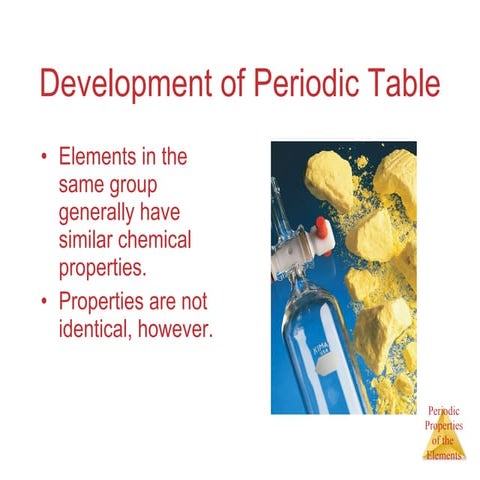 APChem- Chapter 7 Lecture- Periodic Trends