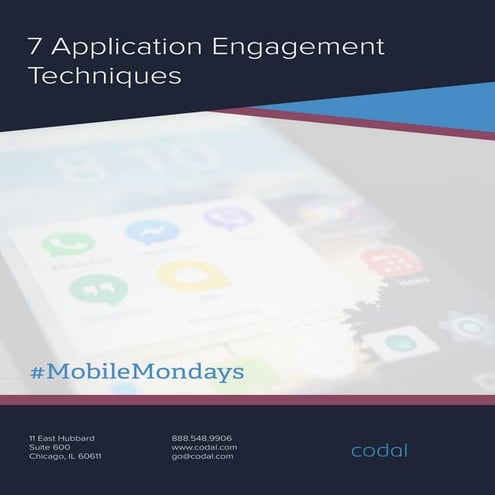 7 Application Engagement Techniques