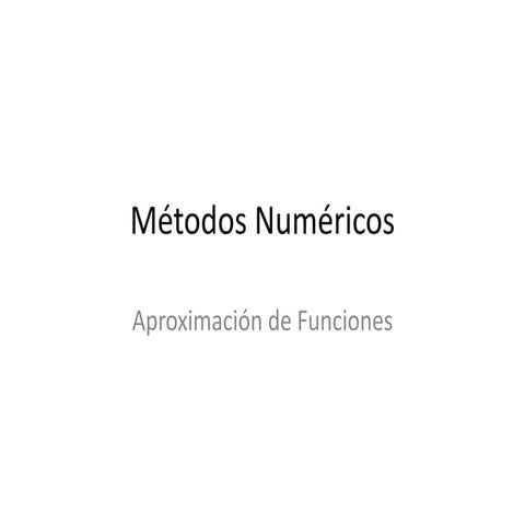 7 aproximacion de funciones