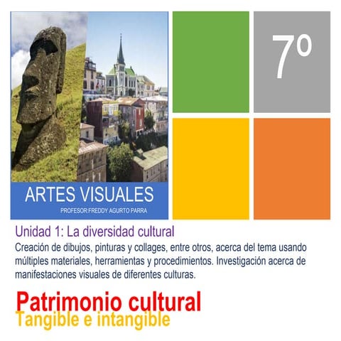 Bienes culturales materiales e inmateriales | PPTX