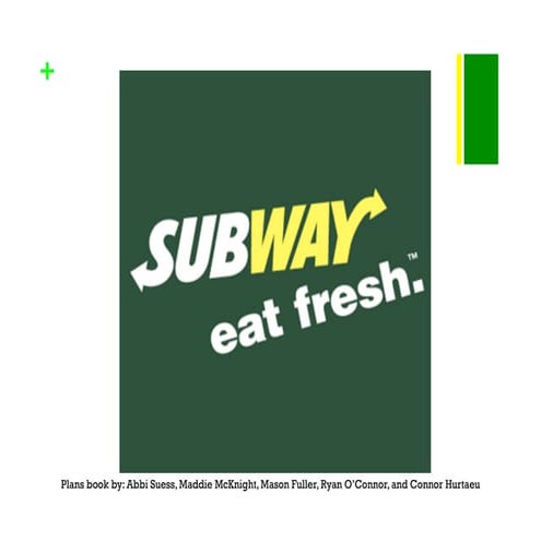 Subway Plans Book PDF