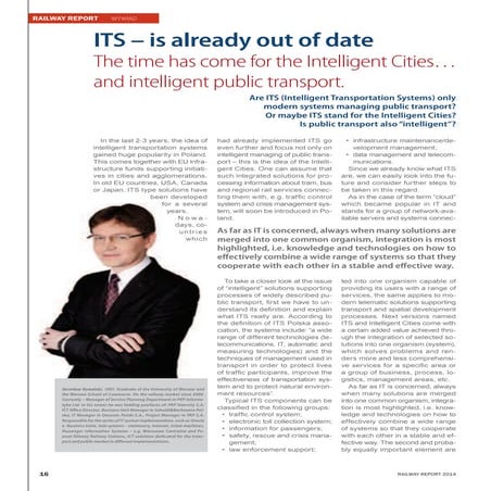 ITS – is already out of date EN