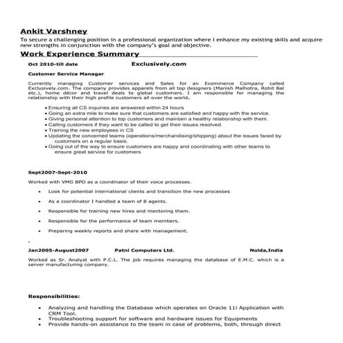 cv revised | DOC