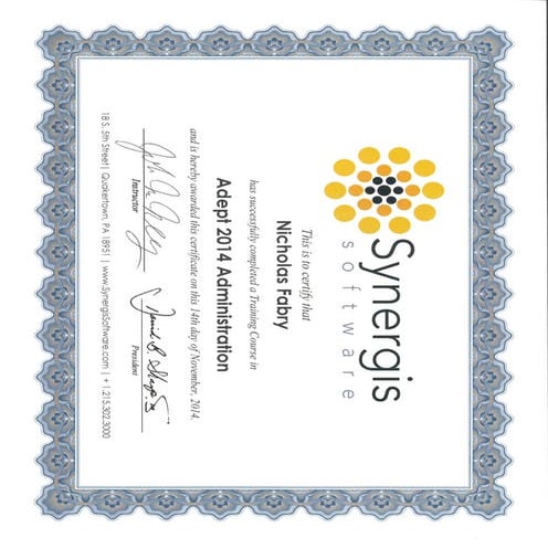 Adept Admin Training Certification | PDF