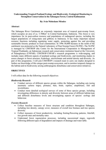 02. Mendez - Research Proposal