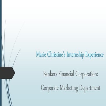 Internship final presentation | PPT