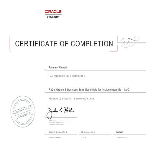 certificate | PDF